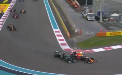 Esta fue la polémica del GP luego de que Hamilton no devolviera la posición y el incidente no fuera investigado.