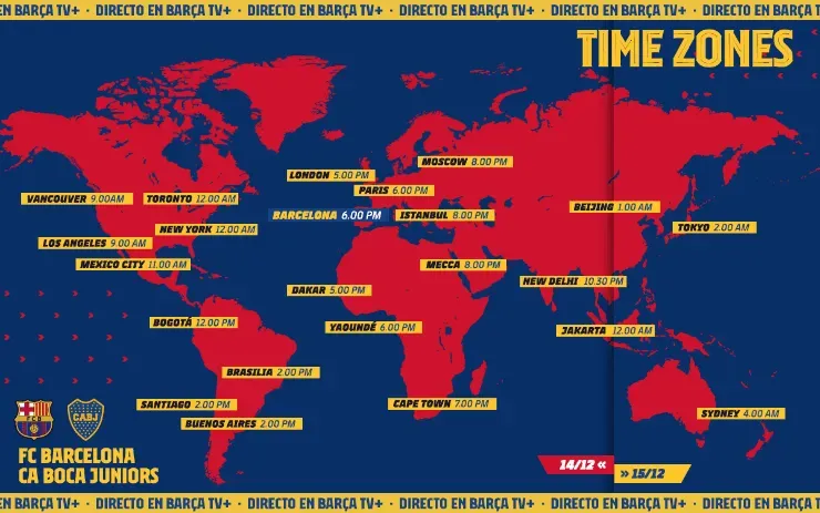 Horario de la Maradona Cup alrededor del mundo. (Foto: Barcelona)