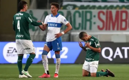 Benjamín Kuscevic fue otro defensa que destacó con la camiseta de Universidad Católica, y desde su partida a Palmeiras ya ganó dos Copas Libertadores. (Foto: Getty)