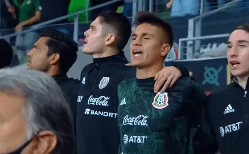Benjamín Galdames fue parte del plantel de México que empató con Chile en el amistoso. Su decisión de defender al Tri le ha significado recibir amenazas de muerte. Foto: CHV