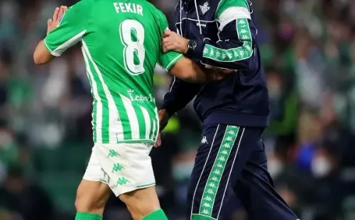 Pellegrini ha tenido buena sintonía con los jugadores del Betis. Foto: Getty.