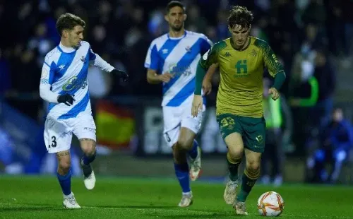 Betis sufrió con el equipo de la tercera división para avanzar: (Foto: @RealBetis)