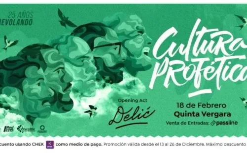 ¿Cuándo y cómo comprar entradas para el show de Cultura Profética en Chile?(2)