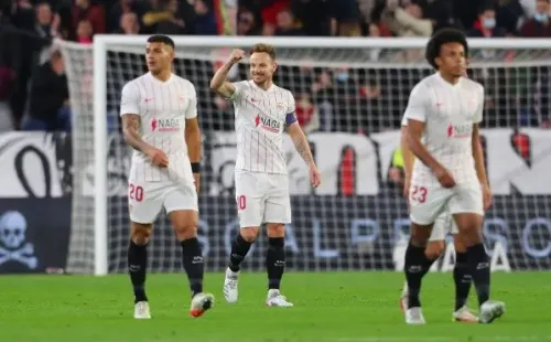 Sevilla se llevó tres puntos de oro ante el Atlético de Madrid. (Foto: Getty Images)