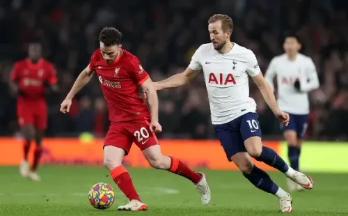 Liverpool intentó, pero no pudo con un aguerrido Tottenham, sellando un empate 2-2. Foto: Getty Images