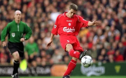 La mejor temporada de Michael Owen fue con la camiseta de Liverpool