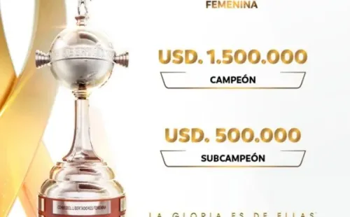 La Conmebol aumenta los premios de la Copa Libertadores Femenina.