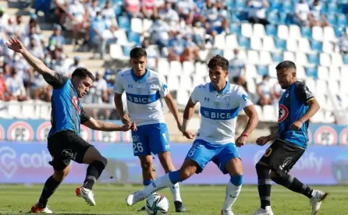 Nacho Saavedra se consolidó en la UC en las últimas dos temporadas. Foto: Agencia Uno.