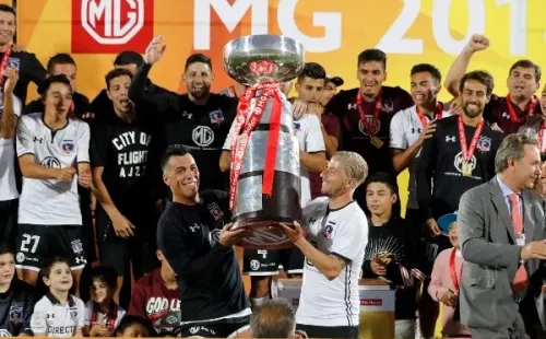 Esteban Paredes jugó en compañía de Jaime Valdés en Colo Colo