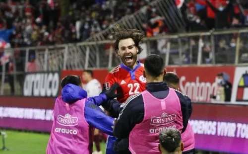 Desde su arribo a la selección chilena, Ben Brereton Díaz ha marcado tres goles con la camiseta de la Roja y 19 con la del Blackburn Rovers. Foto: Agencia Uno