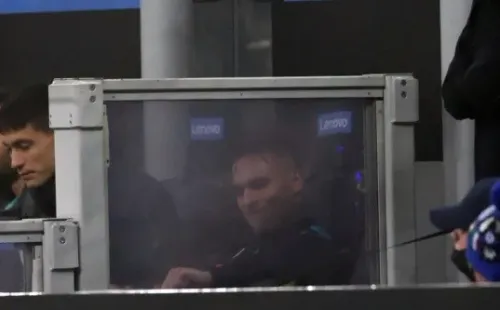 Lautaro Martínez seguía enojado en la banca tras ser reemplazado por Alexis.