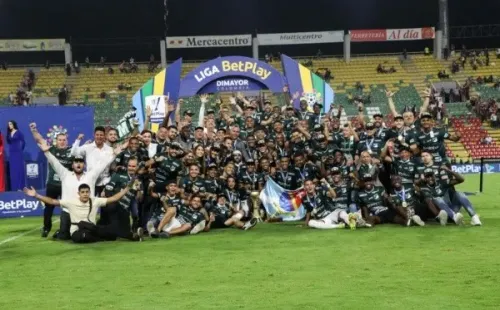 Deportivo Cali consiguió el décimo título de su historia de la mano de Rafael Dudamel. Foto: Deportivo Cali.