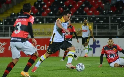 Esteban Paredes jugó este 2021 en coquimbo Unido marcando 5 goles en la Primera B.