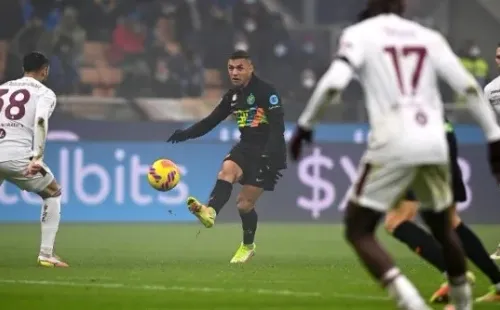 Ante el Torino, Alexis Sánchez fue suplente e ingresó en el complemento. Su futuro todavía no está claro, aunque Iván Zamorano le pide seguir en el Inter. Foto: Inter