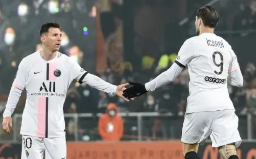 Mauro Icardi salvó al PSG frente a Lorient. (Foto: @PSG_espanol)