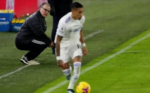 Marcelo Bielsa puede perder a Raphinha ante el interés del Bayern Múnich. Foto: Getty Images