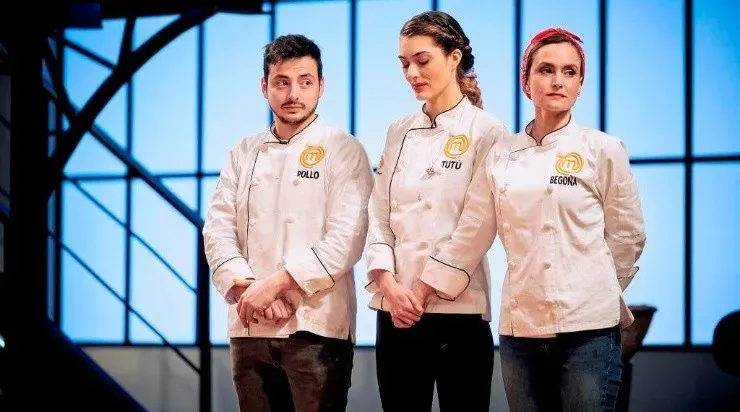 ¿Quiénes son los finalistas de Masterchef Celebrity?Pollo Castillo, Tutú Vidaurre y Begoña Basauri.