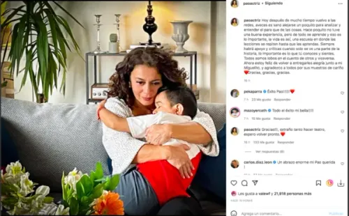 Paola Troncoso reaparece en redes sociales tras dos meses de ausencia, con potente reflexión.