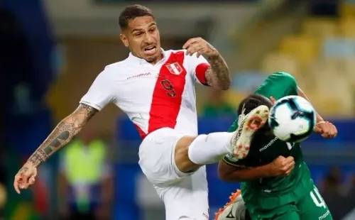Paolo Guerrero Peru durante partida valida pela segunda rodada fase de grupos do grupo A, no estadio do Maracana, zona norte da cidade do Rio de Janeiro, nesta terca-feira o 18/06. Foto: Marcelo de Jesus Raw-image-LancePress/AgenciaUno