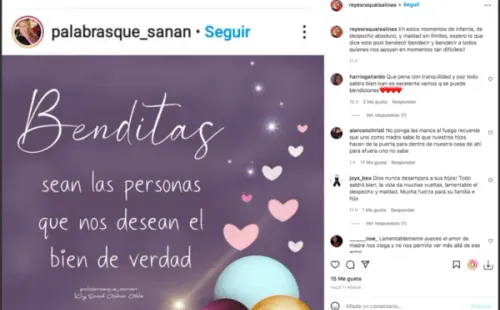 Madre de Iván Cabrera reacciona tras acusaciones contra su hijo.(2)