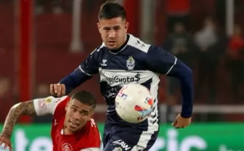 Rodrigo Holgado no marcó goles en 13 partidos con la camiseta de Gimnasia.