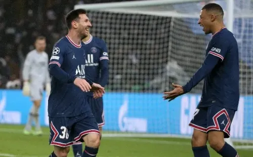 Lionel Messi ahora encuentra un gran socio en Kylian Mbappé con el PSG. (Foto: Getty Images)