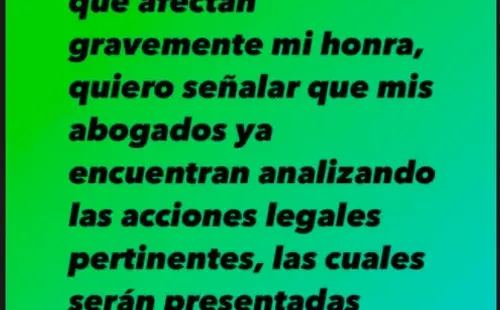 Iván Cabrera reacciona ante acusación abusos sexuales y psicológicos de su ex pareja.