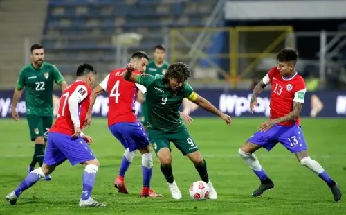 Chile y Bolivia igualaron 1-1 en su último partido por Eliminatorias el 8 de junio con goles de Erick Pulgar y Marcelo Moreno Martins en el estadio San Carlos de Apoquindo. (Foto: Getty)