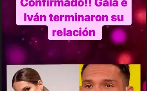 ¿Terminó Gala Caldirola con Iván Cabrera?(1)