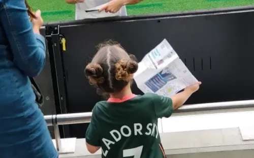 Delilah y su mamá también van al estadio cuando juega el Tottenham femenino.