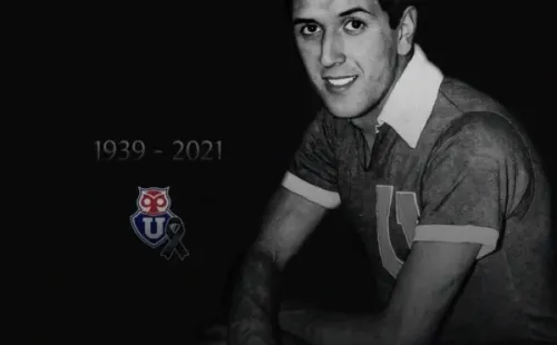 La U despidió al “Chepo” a través de sus redes sociales. (Foto: Twitter Universidad de Chile)