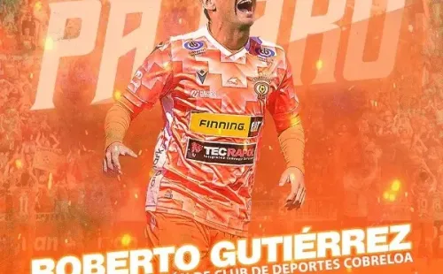 Roberto Gutiérrez llega a Cobreloa tras jugar en Ñublense el 2021.