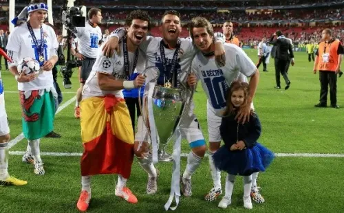 Fabio Coentrão fue parte de una de las épocas más gloriosas del Real Madrid junto a Cristiano Ronaldo y levantó, entre varios otros trofeos, dos Champions League. (Foto: Getty)