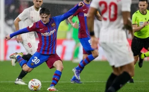 Gavi es una de las duras bajas para Barcelona. (Foto: Getty Images)
