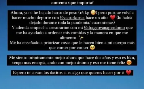 Kel Calderón confiesa la verdad sobre su pérdida de peso.