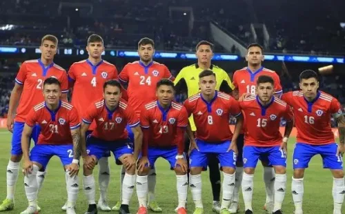 Bastián Yáñez con la Roja en la gira por Estados Unidos. (Foto: La Roja)