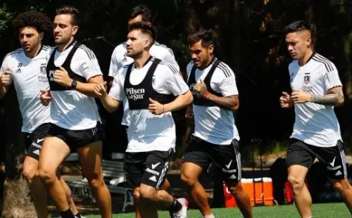 Colo Colo ya trabaja en Argentina con una pretemporada a full y con todo el plantel para el 2022. Foto: Colo Colo