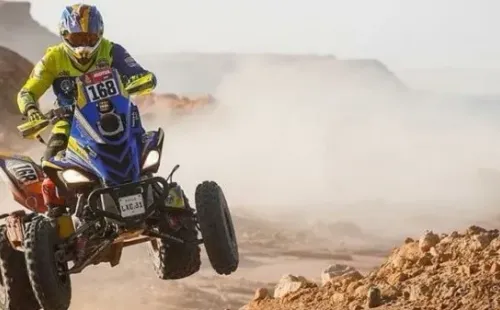 ÍPedemonte estaba entre los 10 mejores de su categoría en Dakar | Instagram: Enrico Racing Team.