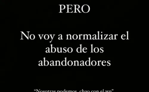 Rocío Toscano expone a su ex pareja como un “papito corazón”.(5)