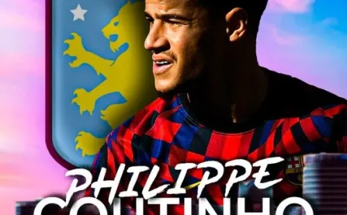 Aston Villa dio a conocer la llegada de Philippe Coutinho. (Foto: Aston Villa)