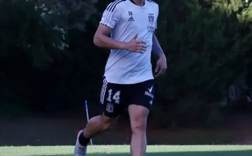 Cristián Zavala disfruta su pretemporada con Colo Colo. (Foto: @ColoColo)