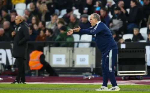 Marcelo Bielsa sigue viviendo un terrible presente con el Leeds. Foto: Getty Images