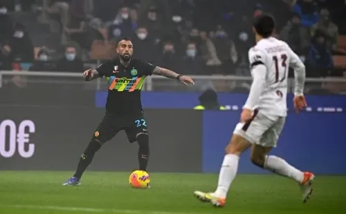 Arturo Vidal estará desde el primer minuto ante la Lazio. Foto: Getty Images