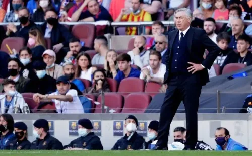 En el último clásico, el Real Madrid de Carlo Ancelotti se impuso por 1-2 ante el Barcelona. Foto: Getty Images.