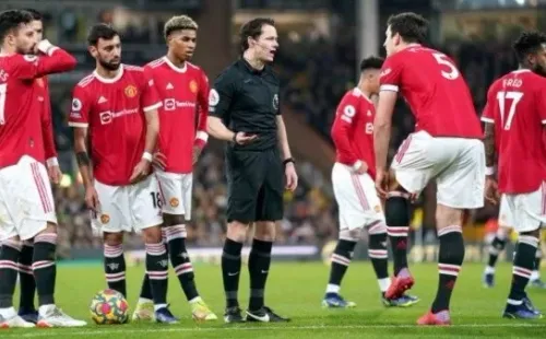 Manchester United se ubica en la séptima posición de la Premier League | Foto: Captura.
