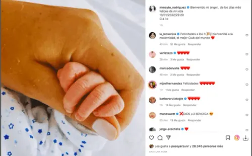 ¡Mayte Rodríguez ya tuvo a su hijo!(2)