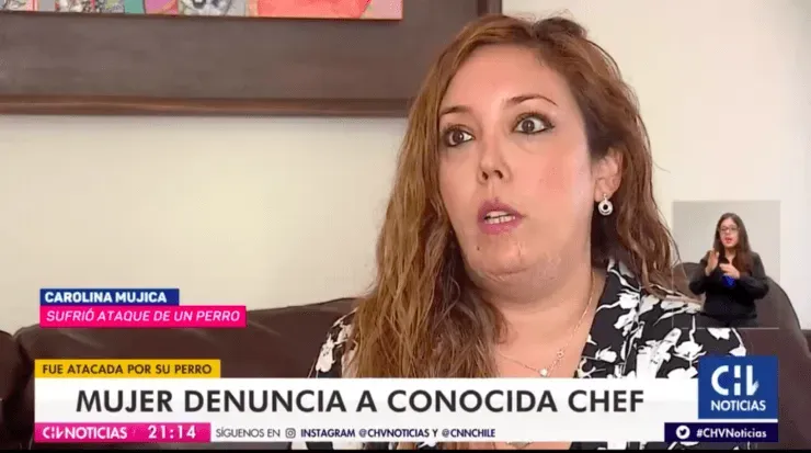 Mujer atacada por perro de Daniela Castro demandará a la ex Masterchef.