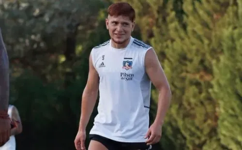 Leo Gil ya se entrena con Colo Colo | Foto: Colo Colo