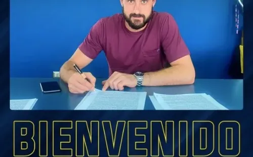 La presentación en las redes sociales de Fernando De Paul. Foto: Everton