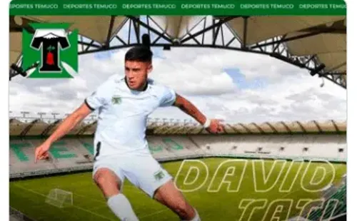 El Pije informó en sus redes sociales el fichaje de David Tati para 2022. (foto: Captura Twitter)